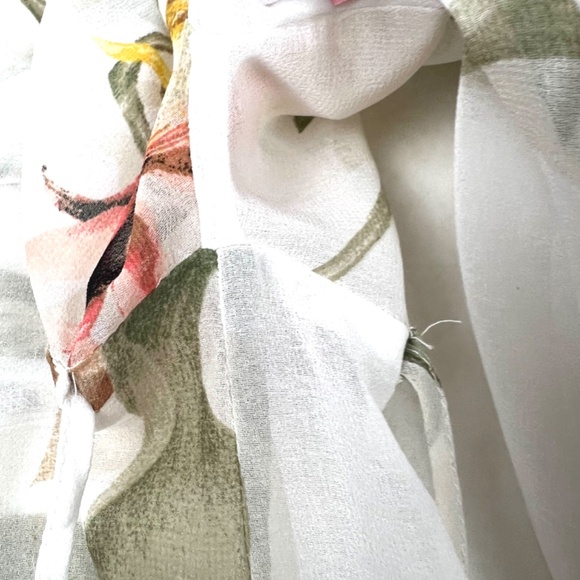 WHBM Sheer Boho Style Blouse - Picture 16 of 16